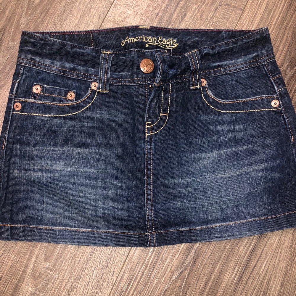 Denim American Eagle skirt